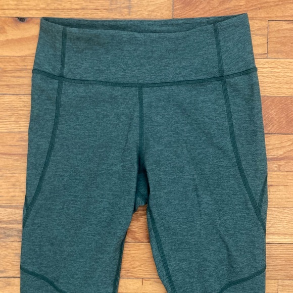 Outdoors voices warmup warm-up crop 3/4 leggings hunter small - Picture 2 of 12